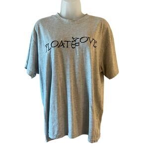 Forever 21 Men Crewneck Short Sleeve Basic T-Shirt Gray Size Small